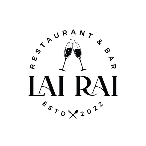 Design an approachable logo for a Vietnamese American fusion restaurant and bar - Lai Rai Design by Ruve