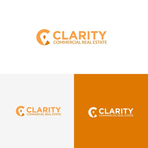 Logo + Brand Guide for Clarity Commercial Real Estate Design by ChioP