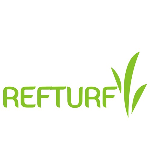 Create the next logo for REFTURF Diseño de d&k