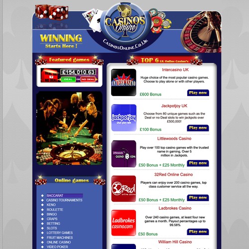 Diseño de página web (codificada) propuesta en el concurso por JStar Production