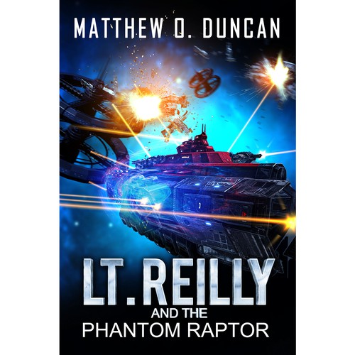 Book #3 - Lt. Reilly Series Design réalisé par WATCH THIS!