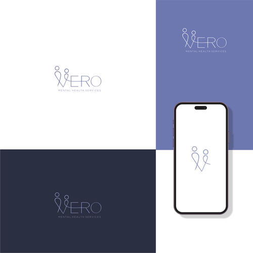 Modern Minimalist Mental Health Diseño de blueberry™