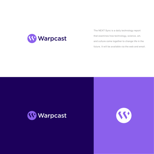 Warpcast logo Design por IvanZfan