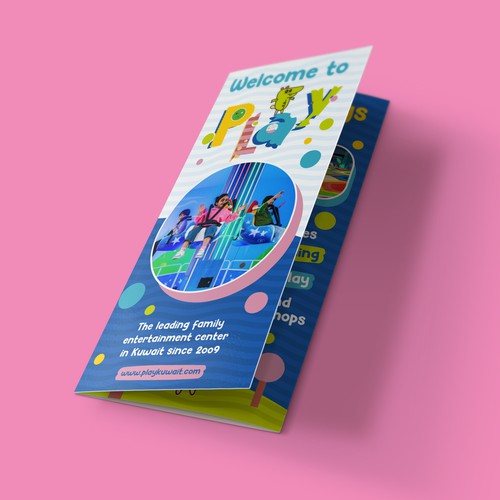 Kid playground brochure Design by bo_rad