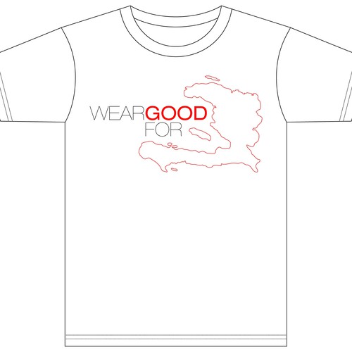 Wear Good for Haiti Tshirt Contest: 4x $300 & Yudu Screenprinter Ontwerp door 80brand
