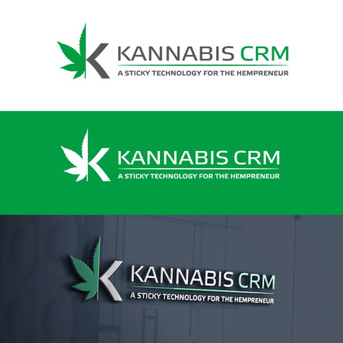 New company branding for the cannabis industry Logo & social media