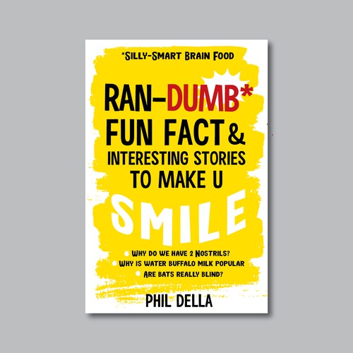 Ran-Dumb Fun Facts Book Cover Design by Desry