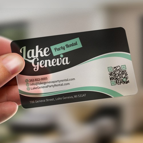 Party Rental Business Card Design by Tcmenk