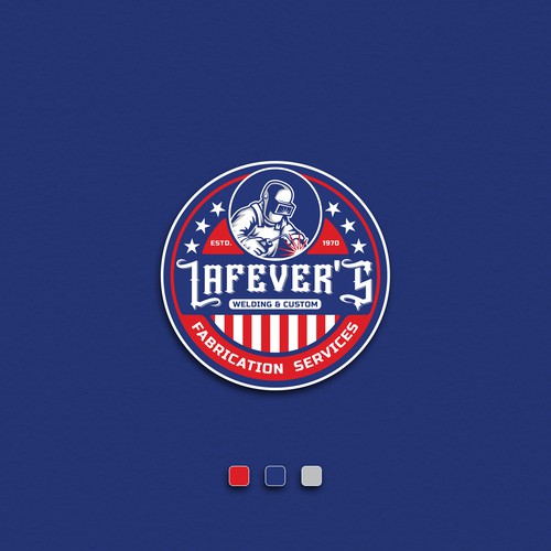 Create new logo for Lafever’s Welding and Custom Fabrication Design by Robosign