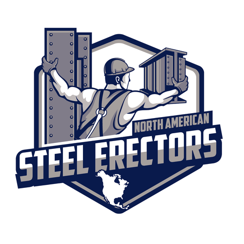 Illustration Logo Design for Steel Erection Company Logo design contest