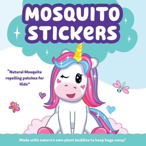 Mosquito repellent patches for Kids Design by CUPEDIUM