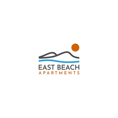 RETRO / Mid-Century - BEACHY APARTMENT LOGO - WE ALWAYS PICK A WINNER! Design by FransiskaSari