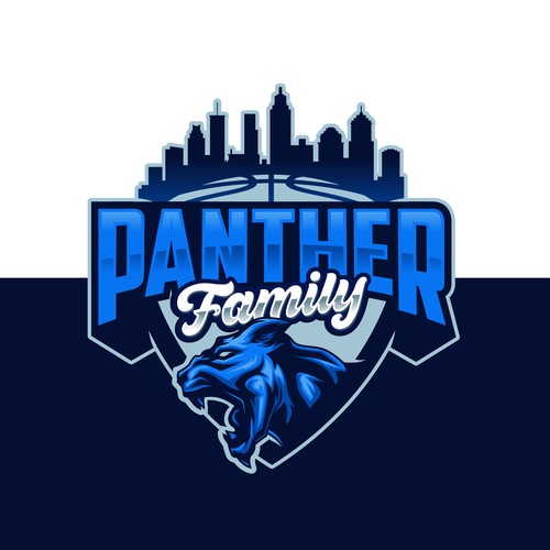 Basketball Logo for Team 'Panther Family' - Your Winning Logo Featured on Major Sports Network Design réalisé par Gr8 Art