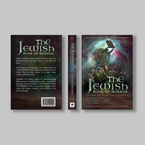 THE JEWISH BOOK OF HORROR Design by HRM_GRAPHICS