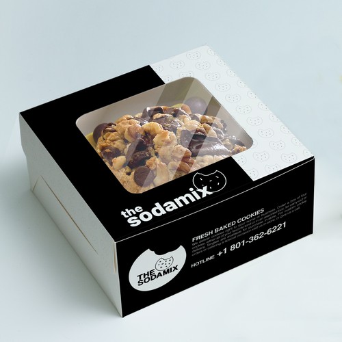 Single Cookie Box Design by Madushantha