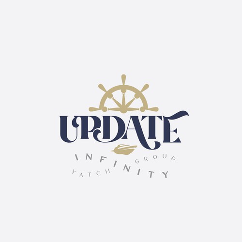 Luxury Yacht Logo Contest Design by Glerm Rubini