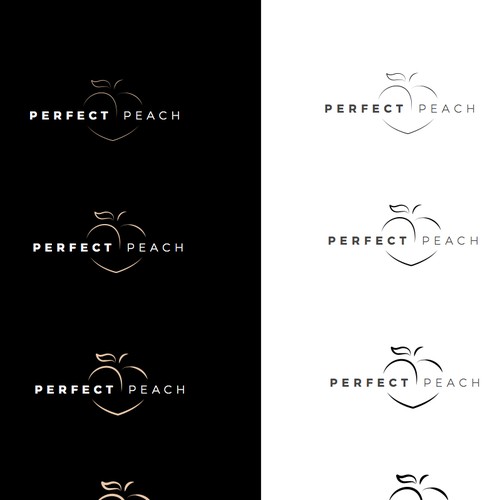 BIG PRIZE $$ Design a "Perfect Peach" fitness logo for an online retail company! Design by Renata Lisboa