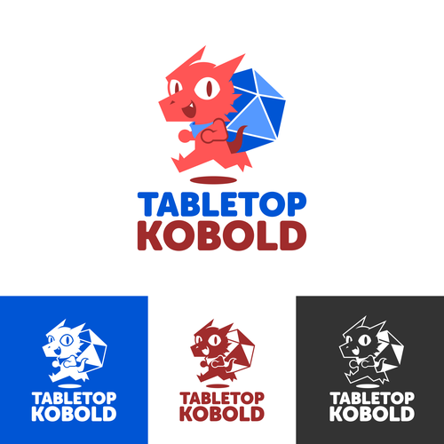 "Bring Tabletop Kobold to Life with a Fun, Memorable Logo and Branding" winning PowerPoint template