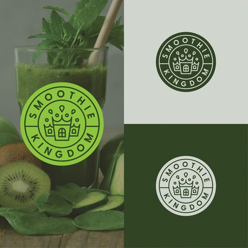 Logo for New Restaurant: Smoothie Kingdom Diseño de oshobosan