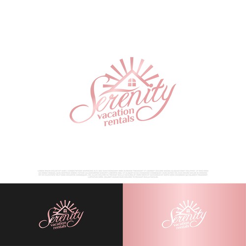 Design di New Vacation home rentals logo for our Airbnb! di Rekker