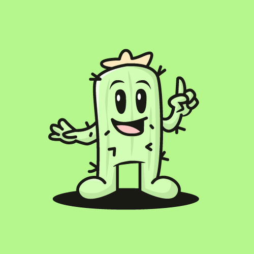 Illustrated Character Logo for Newsletter Design by AdriánKG