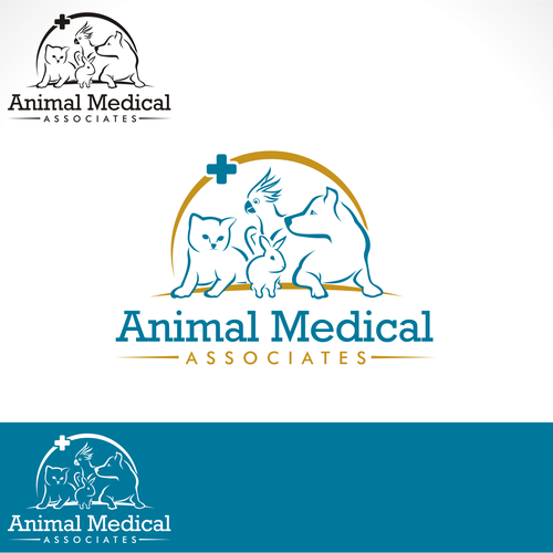 Create the next logo for Animal Medical Associates Diseño de tasa