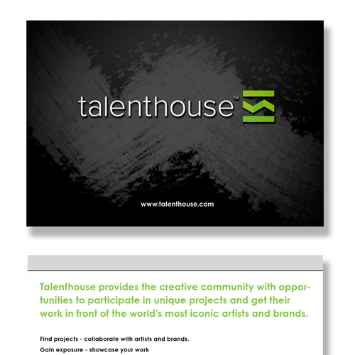 Design di Designers: Get Creative! Flyer for Talenthouse... di BizzyDeziner