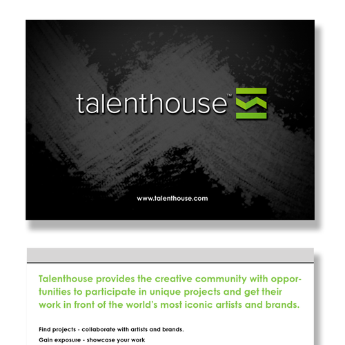 Designers Get Creative! Flyer for Talenthouse... Print or packaging