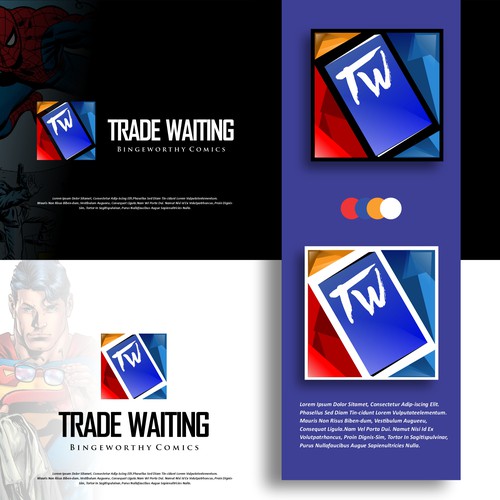 SUPER iconic pop-art style logo and social media branding for a nerd media related blog Design by Kheyra_Aulia