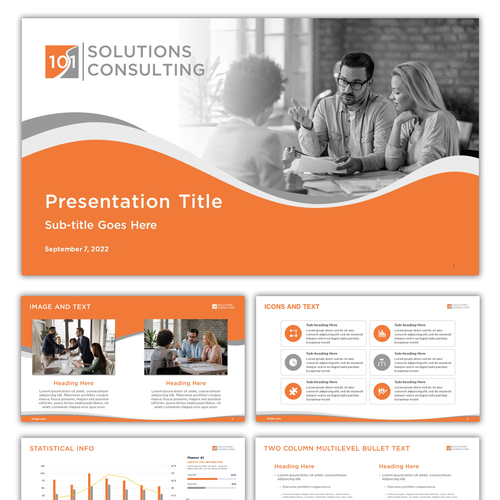 Design di 101 Solutions PPT Design di AndrewDigger