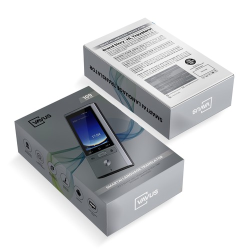 Design a great package for a Language Translator device Design by CUPEDIUM