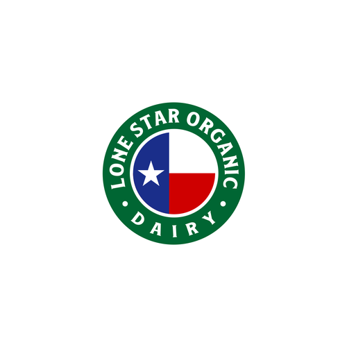 Organic Dairy In Texas - Logo Design by mac23line