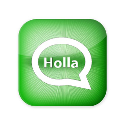 Create the next icon or button design for Holla Réalisé par freelancerdia