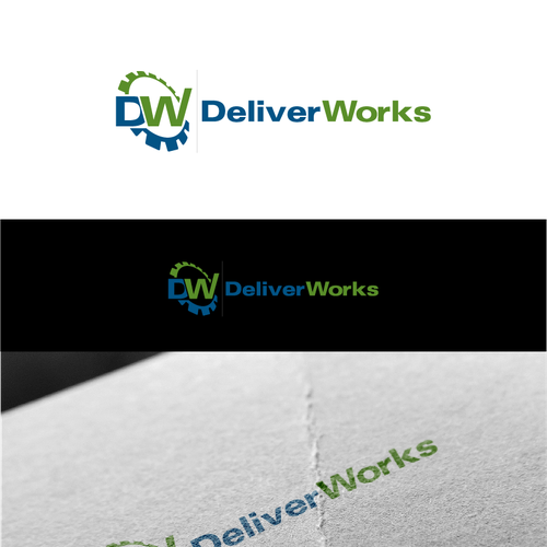 Get it in 'gear' and design a cool logo for DeliverWorks Design by iLike8