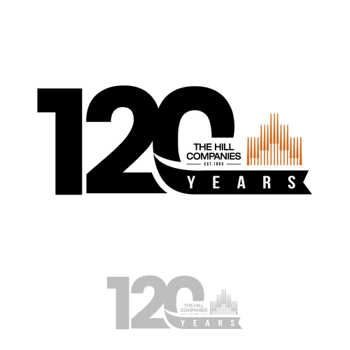 The Hill Companies 120th Anniversary Logo Design by CRG_DZN