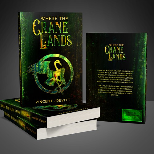 Design cover for a magical book with talking animals Design by Anastasia Brenych