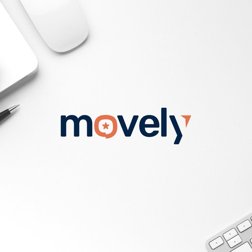 movely wesbite logo design Design by F.RIZ