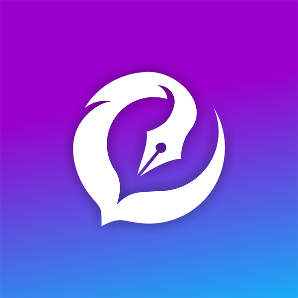 Modern Letter D Logo with Pen Nib | Creative Brand Identity