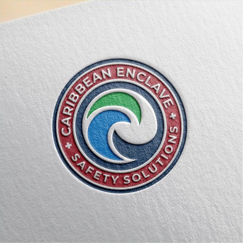 Forge the Brand of Caribbean Enclave Safety Solutions Design by ElVano_Eiji ✔