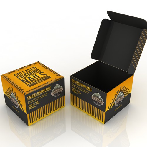 Dare to Impress: Design a Modern and Sleek Nail Box Packaging Design by buds78