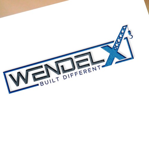 Luxury Logo Design for Wendel X — A Premium Construction Brand Built Different Design by SimpleDezign