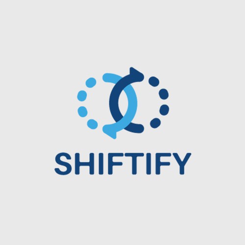 Minimalist and modern logo design for modern work shift management application Design by Safier