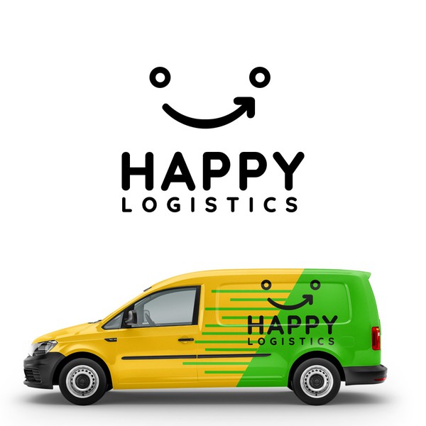Design by RR Templates titled "Happy Logistics"