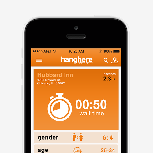 hanghere app design 2 Design by RXK