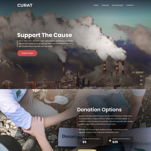Earth in Focus: A Transformative  Web Experience Highlighting Waste, Pollution, and Sustainability Design by Design illusion