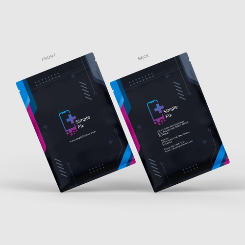 Simple Fix iPad Packaging Design Design by rianhandrian