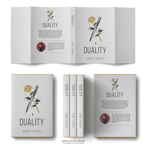 Book cover contest entry by Sam Art Studio