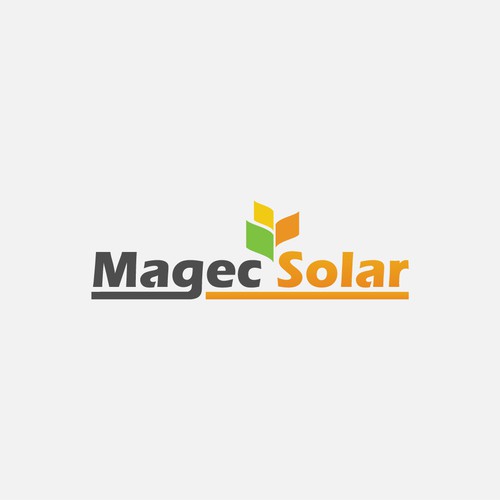 logo for Magec Solar  Design by Vijay Krishnan