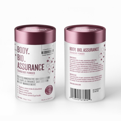 Supplement Packaging Premium / luxury design Design by Plush Design