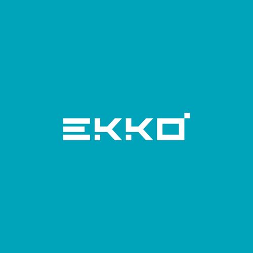 SIMPLE LOGO - ekko Letters then dm after Design by PATIS